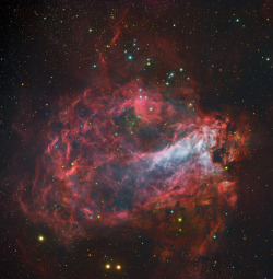 Omega: Messier 17 in Sagittarius Distance: 5000 Light Years