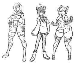 dmxwoops:  WIP fusions  that looks so great =3