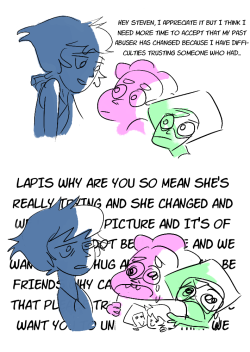 not-an-oyster:  barn mates in a nutshell   Steven doesn’t really