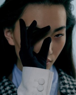 modelsof-color:  Junli Zhao by Zeng Wu for T Magazine China -