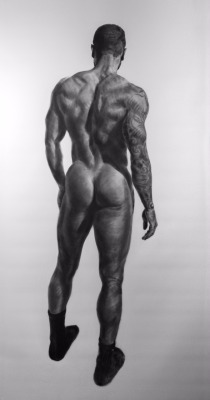 kevincarnell:  “Life sized” Drawing by johnmacconnell