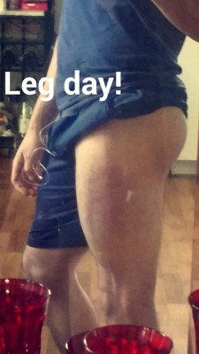 Did a short leg day today at the gym, but when you work at a