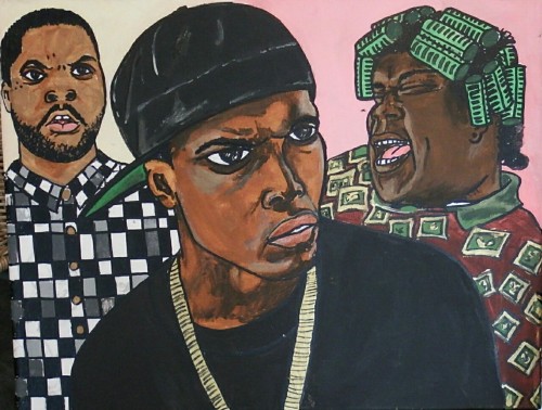 louisiana-beedy:  โ Original Acrylic Paintings on Stretch Canvases (you don’t need a frame) Size :14" x 18" except for the “Poetic Justice” piece which is 16" x 20" 