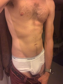 jockbro91:  briefsboy25:    Underwear inspection failed. Now