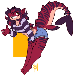 sorimori: shark swap commissions for  psychoemoninja6 @ twit, axelmiller,