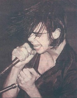 werkaetzchen:  Nick Cave performing with The Bad Seeds on April