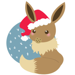 the-angel-ninfia:  The eeveelutions are getting ready for Christmas