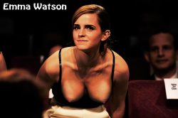 somegreatcelebfakes:  Looks like Emma Watson’s cans fell out