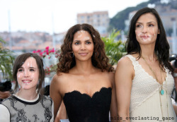 fakesby:  Ellen Page, Halle Berry, and Famke Janssen faked by