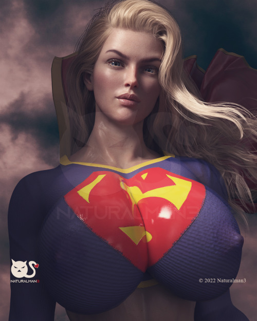 darkscollection:(via Supergirl - Portrait - Fanart by Naturalman3