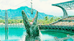 jurassicdaily:  Dinosuars In Jurassic World. The park is open.