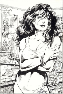 comicbookartwork:  John Byrne and Kim DeMulder Marvel Graphic