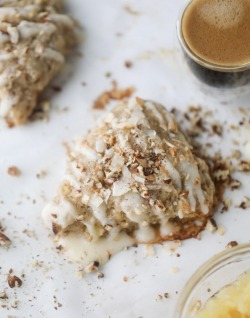 fullcravings:Hummingbird Cake Scones