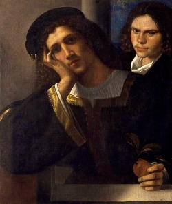 antinoo5:  langoaurelian: Giorgione - “Doppio Ritratto”,