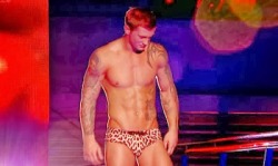 Tom Daley and the scandalous leopard print speedo hot guy.