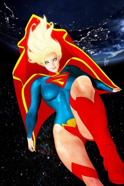 xombiedirge:  Supergirl by Guillem March