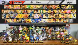 Almost complete!  #amiibo #amiibohunter #supersmashbros