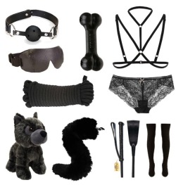 kinkypawoutfits:  Naughty wolf 