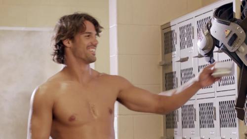 Eric Decker, Denver Broncos screen caps from Proactiv ad