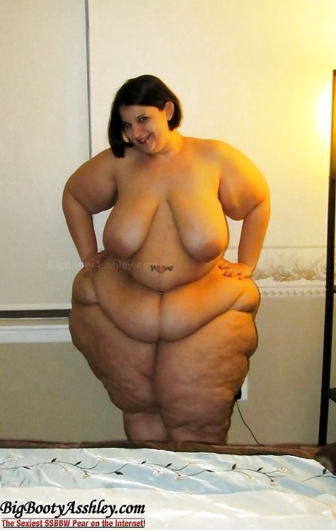 bbwbootycellulite:  bbwbootycellulite.tumblr.com   Supersize pear, Big Butt Asshley… Asshley aka Big Butt Asshley 			Measurements: (??-??-81) 			Bust: ? 			5'03" [1] 			 			450 [1] 			 			204 kg 			BMI: 79.7  /- 		