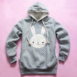 fuck-yeah-online-shopping:  Cute Bunny Hoodie (ม.20) 