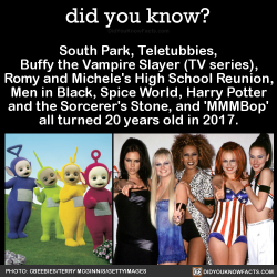 did-you-kno: South Park, Teletubbies, Buffy the Vampire Slayer