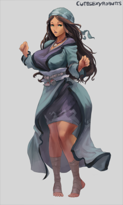 cutesexyrobutts: re-do of old character for @maratdev’s game