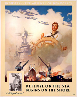 Defense on the Sea  Artist:  Ralph Iligan, US 