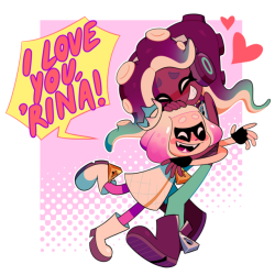 sowwysap:  pearlina in honor of the final splatfest TT__TT