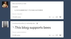 My dash did a thing.Also, my mum keeps bees.Too bad I don’t