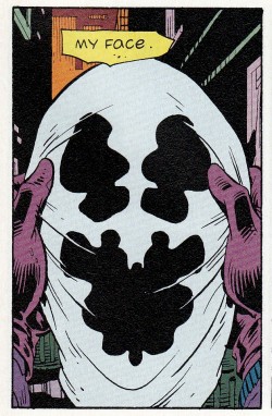  Rorschach’s Face by Dave Gibbons 