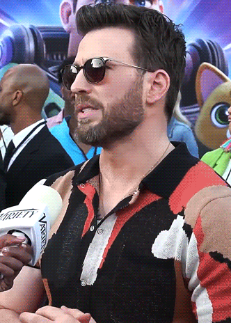 sudsevans:CHRIS EVANS at the Lightyear premiere red carpet interview
