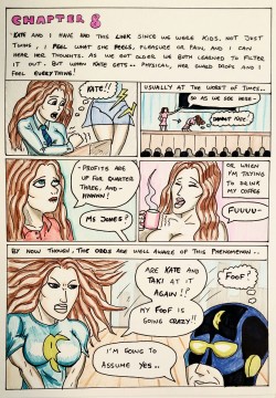 Kate Five vs Symbiote comic Page 163  For clarification, ‘foof’