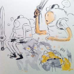 empartridge: dumb teen Finn concept drawings by writer/storyboard