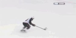 official-nhl:  A throwback NHL moment. Gaborik getting flipped