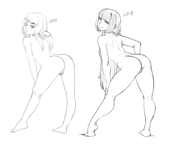 nsfwkevinsano:Some rather quick redraws of old drawings I stumbled