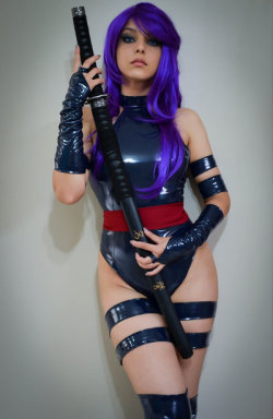 lj7stkok:  Psylocke by Shermie-Cosplay on deviantART