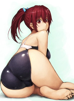 cute-ecchi:  Summer ass ~>>Source<< 