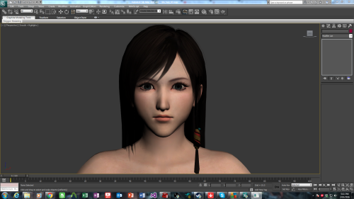 lordaardvarksfm:  So I spent some time today working with the person interested in commissioning Tifa (from Advent Children). Before we got to talking business, there were two pieces I needed to do research on: sculpting the face, and building the body.