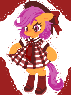 texasuberalles:nonananana:girly scootaloo nonananana