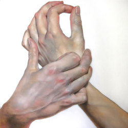rfmmsd:  Artist: Daniel Maidman “Hands” Oil on Canvas