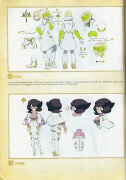 maskedkitsune: Faba and Wicke concept art We also get to see