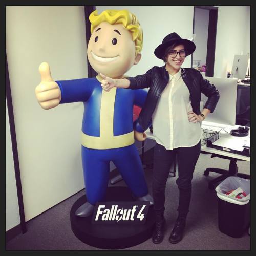 Shot some funny stuff for @machinima today then hung out with this boy!