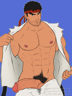 headingsouthart:  random Ryu drawing