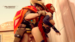 miss-ixxy:New Palawatch with Cassie and McCree! :)I have more