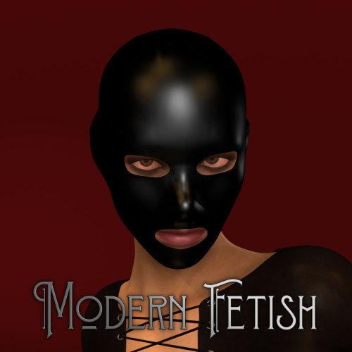 A brand new Rubber Hood by RumenD is now available! Add to your Modern Fetish with this conforming hood! The model follows the form of the G3Fem face and it’s expressions! Choose from different materials too! Ready for Daz Studio 4.8! Check the