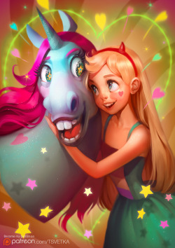 svetlanatigai:  I am a big fan of Star vs the Forces of Evil.