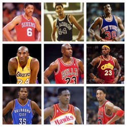 djjonquick:  Imagine all of these NBA swing men in their PRIME!