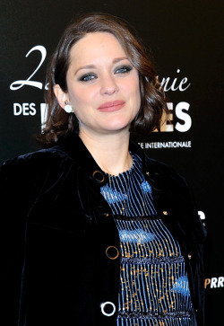 cotillardsource:  Marion Cotillard attends the 22nd Lumieres