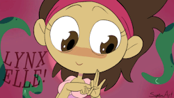 supesart: Lynxelle! Felt like animating @cheesecakes-by-lynx‘s